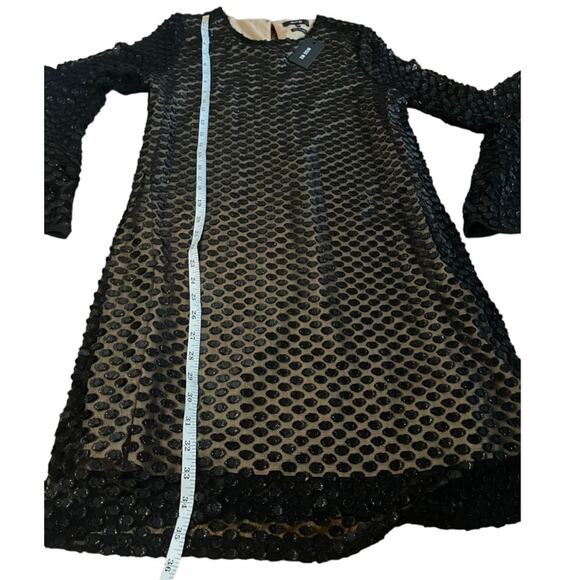 NWT Miss Me Bell Sleeve black dress size medium D - Picture 7 of 8
